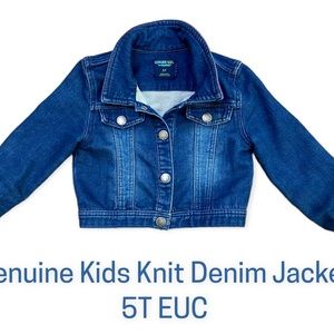 Genuine Kids Knit Jean Jacket